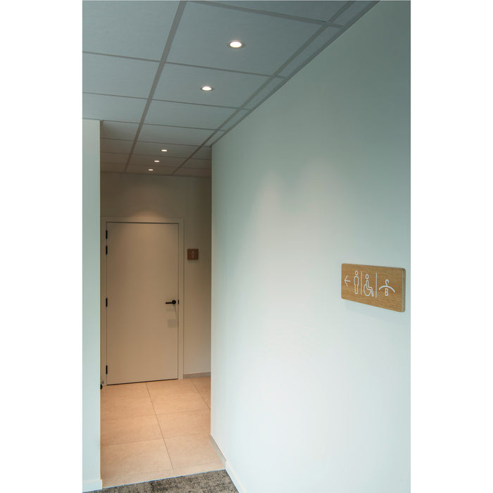 Ambient picture of SLV NEW TRIA® 68, ceiling installation ring, D: 8.2 H: 2.6 cm, IP 20, white