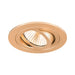 Bottom view product picture of SLV NEW TRIA® 68, ceiling installation ring, D: 8.2 H: 2.6 cm, IP 20, rose gold