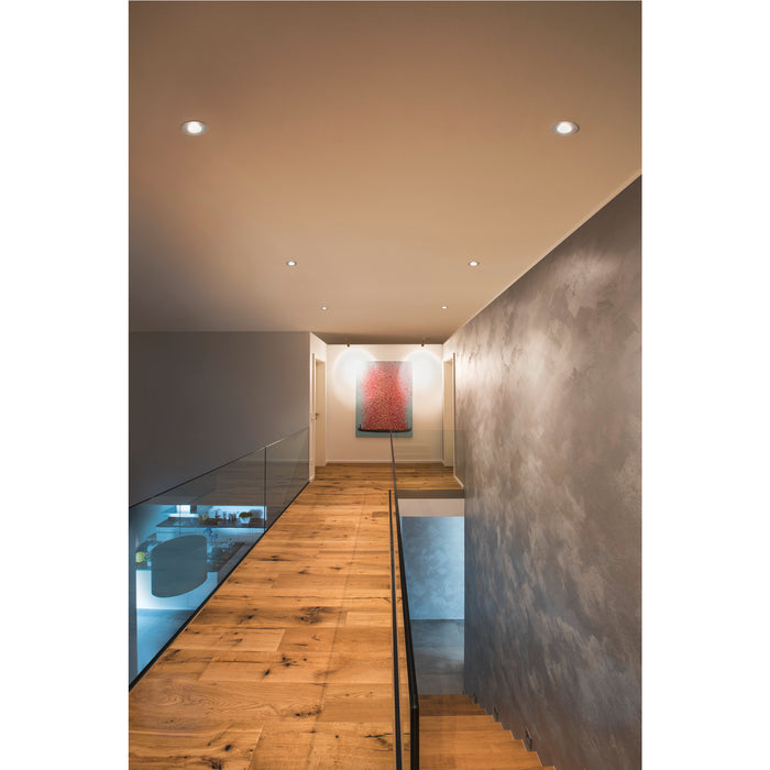 Ambient picture of SLV NEW TRIA® 68, ceiling installation ring, D: 8.2 H: 2.6 cm, IP 20, aluminium