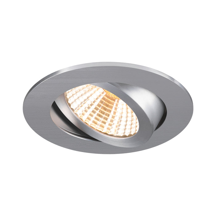 Bottom view product picture of SLV NEW TRIA® 68, ceiling installation ring, D: 8.2 H: 2.6 cm, IP 20, aluminium