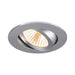 Bottom view product picture of SLV NEW TRIA® 68, ceiling installation ring, D: 8.2 H: 2.6 cm, IP 20, aluminium