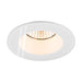 Bottom view product picture of SLV NEW TRIA® 68, ceiling installation ring, D: 8.3 H: 3.55 cm, IP 65, incl. glass, white