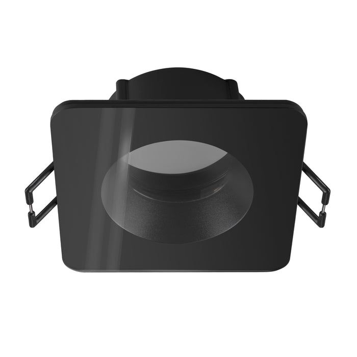 SLV NEW TRIA® 68, ceiling installation ring, L: 8.3 W: 8.3 H: 3.55 cm, IP 65, incl. glass, black