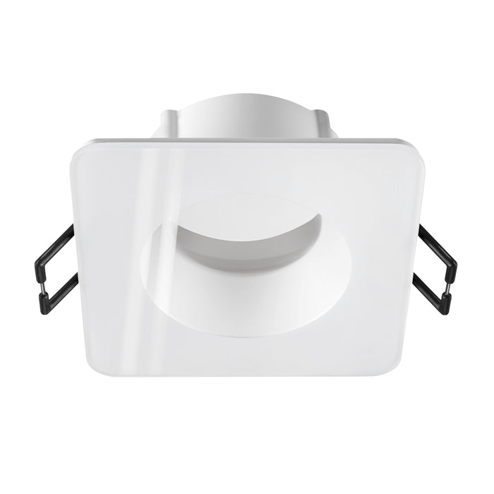 SLV NEW TRIA® 68, ceiling installation ring, L: 8.3 W: 8.3 H: 3.55 cm, IP 65, incl. glass, white