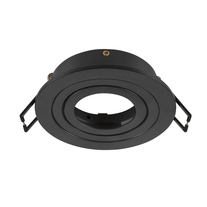 SLV NEW TRIA® 75, ceiling installation ring, D: 9.3 H: 2.6 cm, IP 20, black