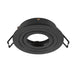 SLV NEW TRIA® 75, ceiling installation ring, D: 9.3 H: 2.6 cm, IP 20, black