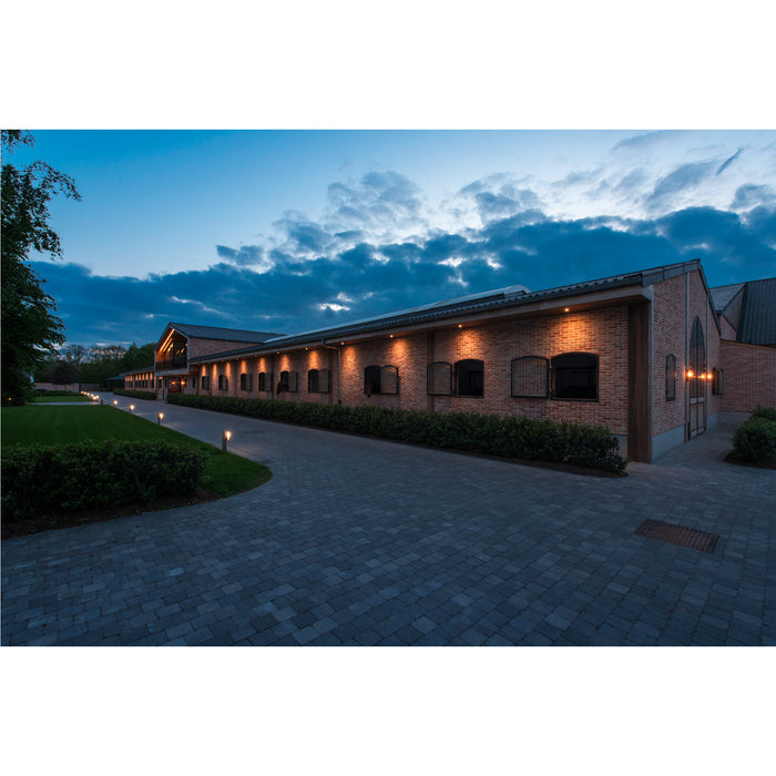 Ambient picture of SLV NEW TRIA® 68, ceiling installation ring, D: 8.2 H: 3.4 cm, IP 65, black