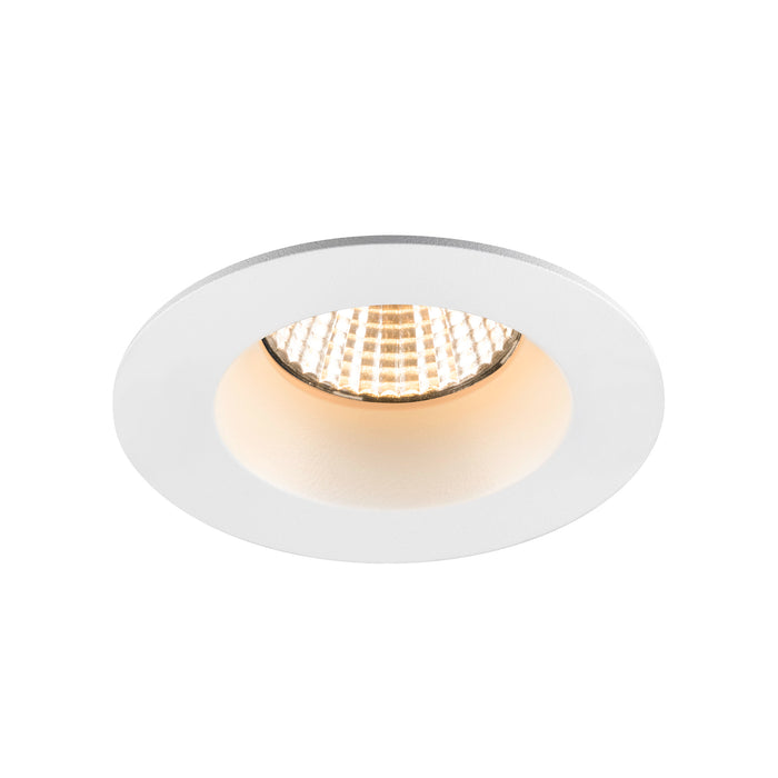 Bottom view product picture of SLV NEW TRIA® 68, ceiling installation ring, D: 8.2 H: 3.4 cm, IP 65, white