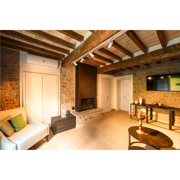 Ambient picture of SLV Aluminium NOBLO® SPOT, 1~ spot, round, 2000-3000K, 8.4 W, dim-to-warm, trailing-edge phase, 36°, white