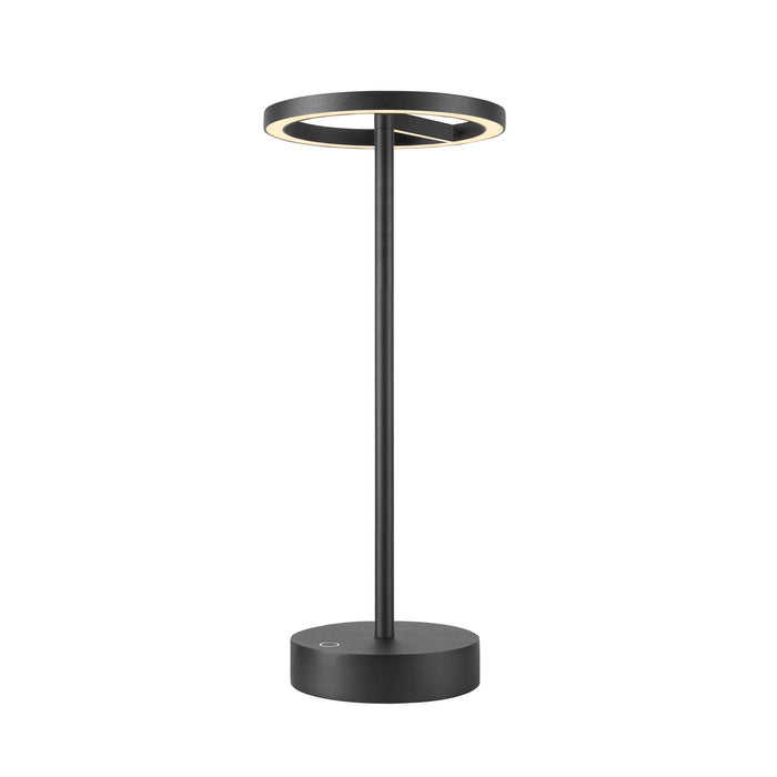 SLV VINOLINA ONE, table lamp, battery, IP54, 2700K, TOUCH, black