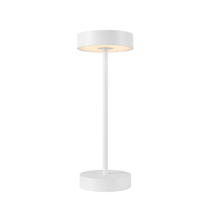SLV VINOLINA, table lamp, battery, IP54, 2700/3000K, TOUCH, white