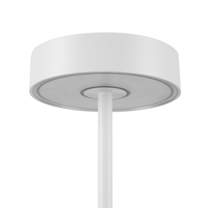 Bottom view product picture of SLV VINOLINA, table lamp, battery, IP54, 2700/3000K, TOUCH, white