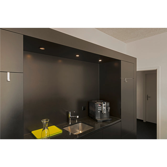 Ambient picture of SLV Aluminium NEW TRIA® 68, recessed ceiling light, round, max. 10W GU10, black