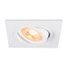SLV Aluminium NEW TRIA® 75, recessed ceiling light, square, max. 10W GU10, white
