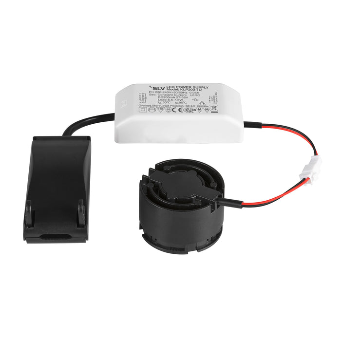 Back view product picture of SLV NEW TRIA®, LED module, 2700K, 38°, PHASE, black