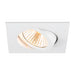SLV Aluminium NEW TRIA® 68, recessed ceiling light, 3000K, 38°, IP 20, square, white