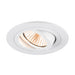 SLV Aluminium NEW TRIA® 75, recessed ceiling light, 2700K, 38°, IP 20, round, white