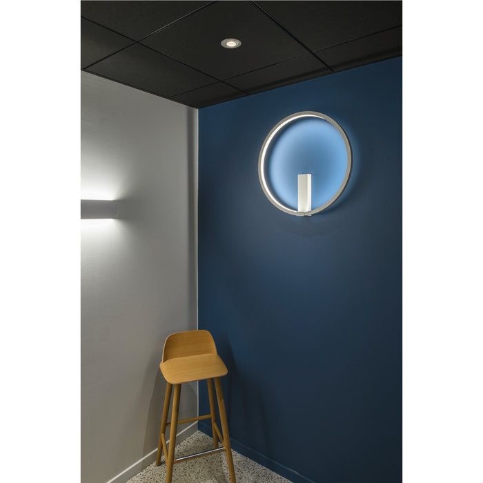 Ambient picture of SLV Aluminium NEW TRIA® 75, recessed ceiling light, 3000K, 38°, IP 20, round, white