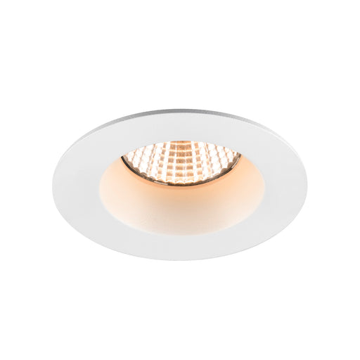 SLV Aluminium NEW TRIA® 68, recessed ceiling light, 2700K, 38°, IP 20 / IP 65, round, white