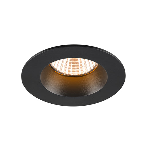 SLV Aluminium NEW TRIA® 68, recessed ceiling light, 2700K, 38°, IP 20 / IP 65, round, black