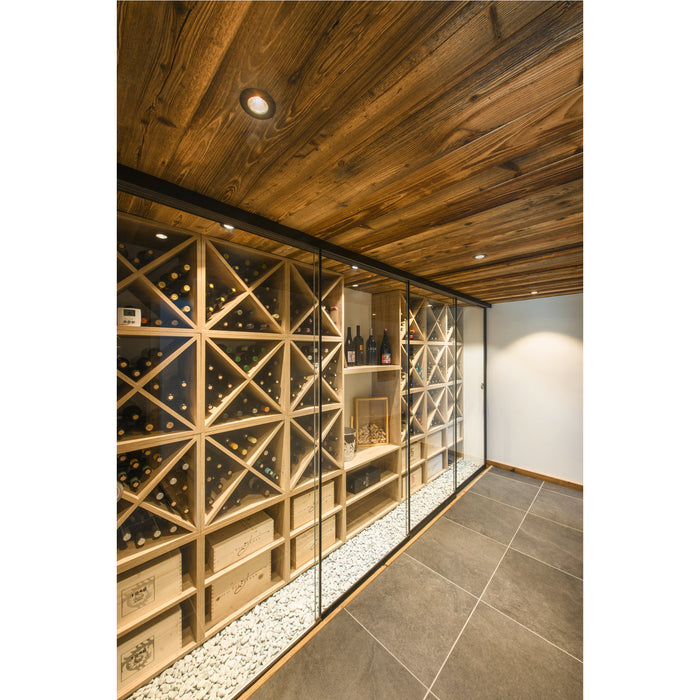 Ambient picture of SLV Aluminium NEW TRIA® 68, recessed ceiling light, 1800-3000K, 38°, IP 20, round, black