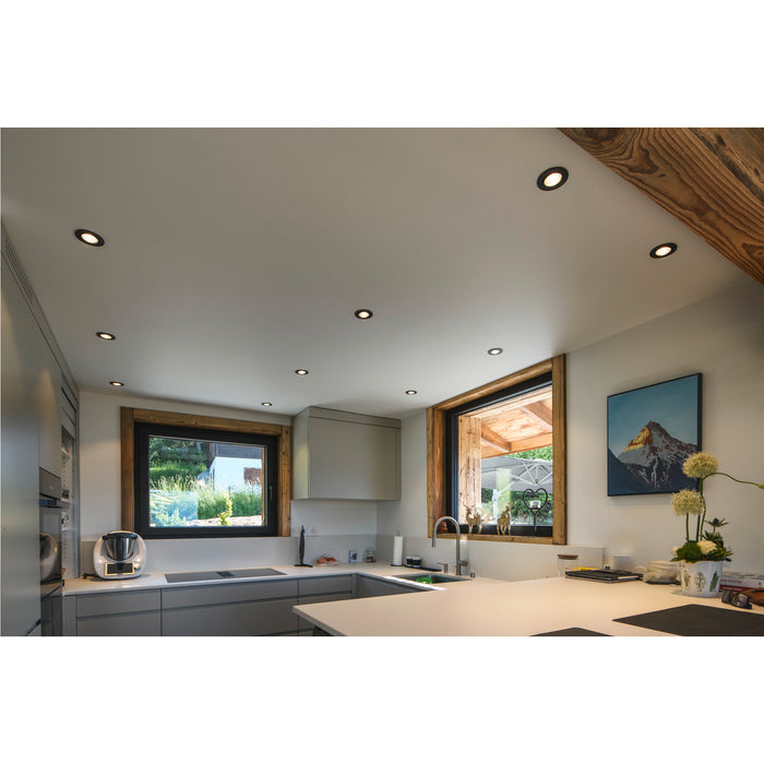 Ambient picture of SLV Aluminium NEW TRIA® 68, recessed ceiling light, 1800-3000K, 60°, IP 20, round, black