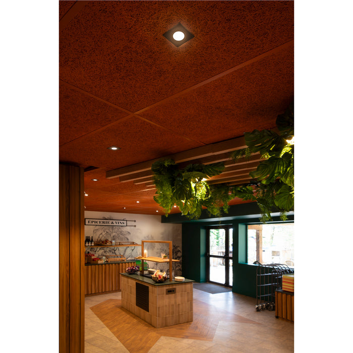 SLV 1007430 NEW TRIA 68, recessed ceiling light, 1800-3000 K, 60°, IP 20, square, black (MD02)