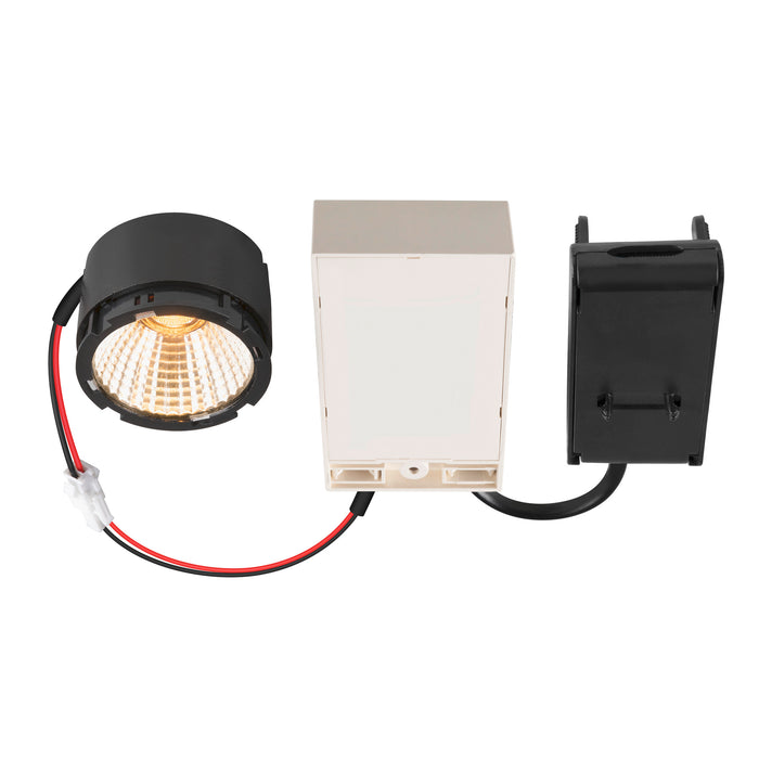 Top view product picture of SLV NEW TRIA® UNIVERSAL, LED module, 2500/3000/4000K, 38°, PHASE, black
