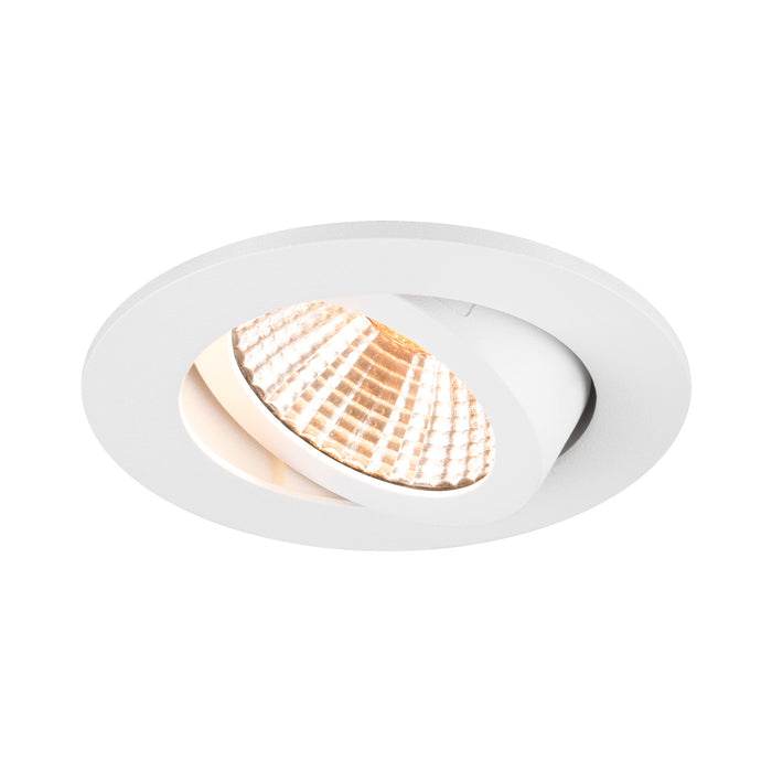 Bottom view product picture of SLV Aluminium NEW TRIA® UNIVERSAL 68, recessed ceiling light, 2500/3000/4000K, 38°, IP 20, round, white