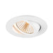 Front view product picture of SLV Aluminium NEW TRIA® UNIVERSAL 68, recessed ceiling light, 2500/3000/4000K, 38°, IP 20, round, white