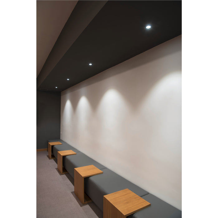 Ambient picture of SLV Aluminium NEW TRIA® UNIVERSAL 68, recessed ceiling light, 2500/3000/4000K, 38°, IP 20, round, black