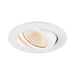 Front view product picture of SLV Aluminium NEW TRIA® UNIVERSAL 68, recessed ceiling light, 2500/3000/4000K, 60°, IP 20, round, white