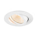 Top view product picture of SLV Aluminium NEW TRIA® UNIVERSAL 68, recessed ceiling light, 2500/3000/4000K, 60°, IP 20, round, white