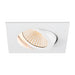 Front view product picture of SLV Aluminium NEW TRIA® UNIVERSAL 68, recessed ceiling light, 2500/3000/4000K, 60°, IP 20, square, white