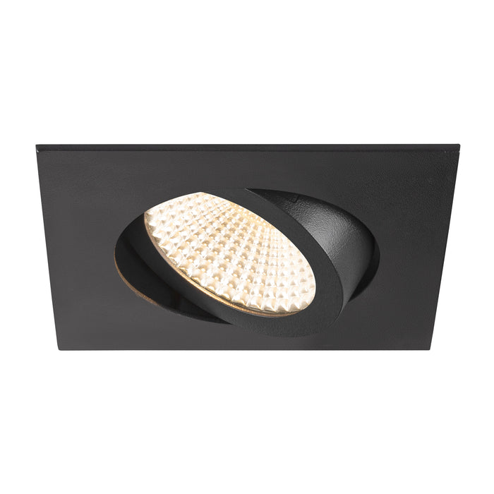 Detailed view product picture of SLV Aluminium NEW TRIA® UNIVERSAL 68, recessed ceiling light, 2500/3000/4000K, 60°, IP 20, square, black