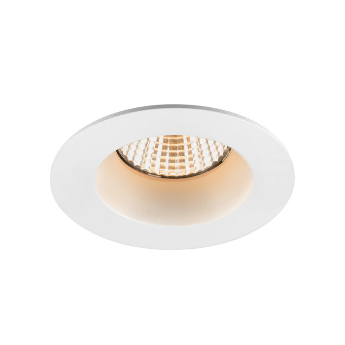 Front view product picture of SLV Aluminium NEW TRIA® UNIVERSAL 68, recessed ceiling light, 2500/3000/4000K, 38°, IP 20 / IP 65, round, white