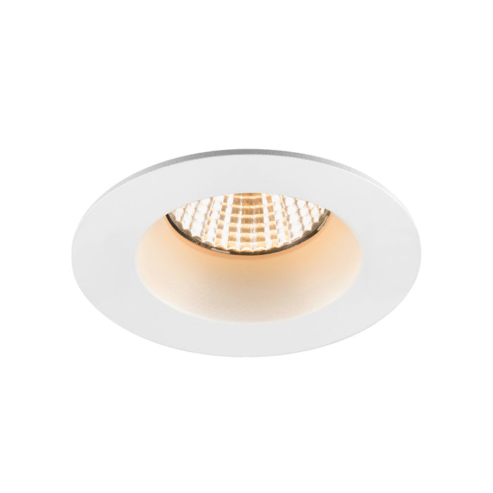 Top view product picture of SLV Aluminium NEW TRIA® UNIVERSAL 68, recessed ceiling light, 2500/3000/4000K, 38°, IP 20 / IP 65, round, white
