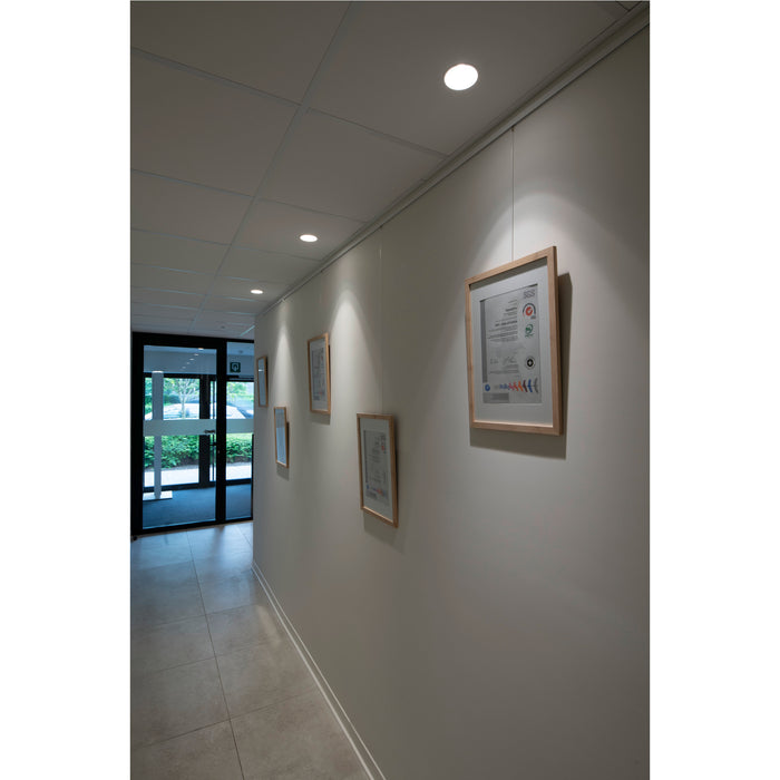 Ambient picture of SLV Aluminium NEW TRIA® UNIVERSAL 68, recessed ceiling light, 2500/3000/4000K, 38°, IP 20 / IP 65, round, white