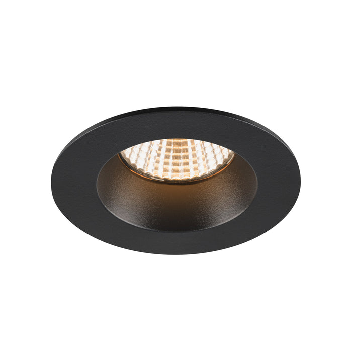 Top view product picture of SLV Aluminium NEW TRIA® UNIVERSAL 68, recessed ceiling light, 2500/3000/4000K, 38°, IP 20 / IP 65, round, black