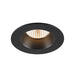 Top view product picture of SLV Aluminium NEW TRIA® UNIVERSAL 68, recessed ceiling light, 2500/3000/4000K, 38°, IP 20 / IP 65, round, black