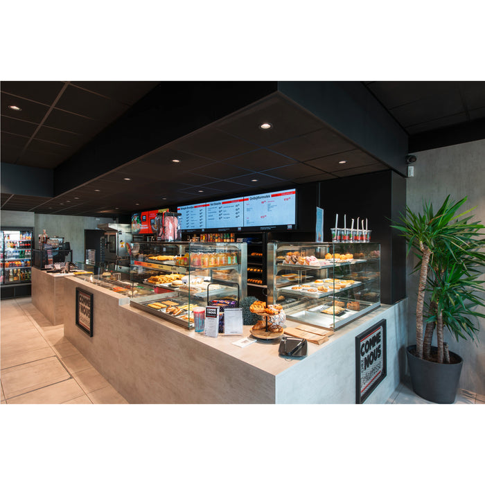 Ambient picture of SLV Aluminium NEW TRIA® UNIVERSAL 68, recessed ceiling light, 2500/3000/4000K, 38°, IP 20 / IP 65, round, black