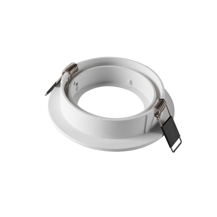 Back view product picture of SLV NEW TRIA® 95, ceiling installation ring, D: 11 H: 2.6 cm, IP 20, white