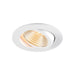 Bottom view product picture of SLV NEW TRIA® 95, ceiling installation ring, D: 11 H: 2.6 cm, IP 20, white