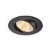 Bottom view product picture of SLV NEW TRIA® 95, ceiling installation ring, D: 11 H: 2.6 cm, IP 20, black