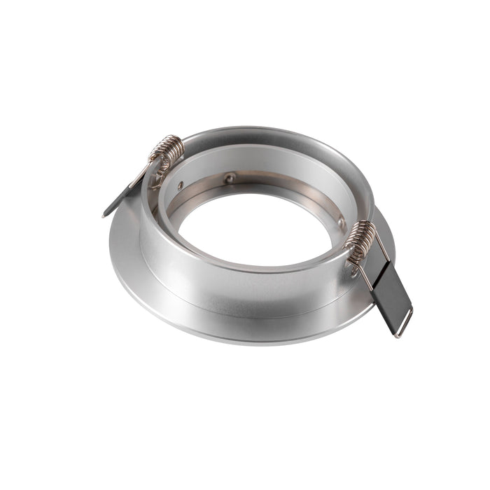 Back view product picture of SLV NEW TRIA® 95, ceiling installation ring, D: 11 H: 2.6 cm, IP 20, aluminium