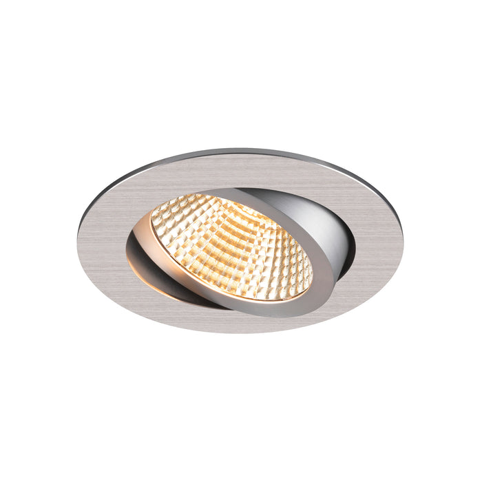 Bottom view product picture of SLV NEW TRIA® 95, ceiling installation ring, D: 11 H: 2.6 cm, IP 20, aluminium