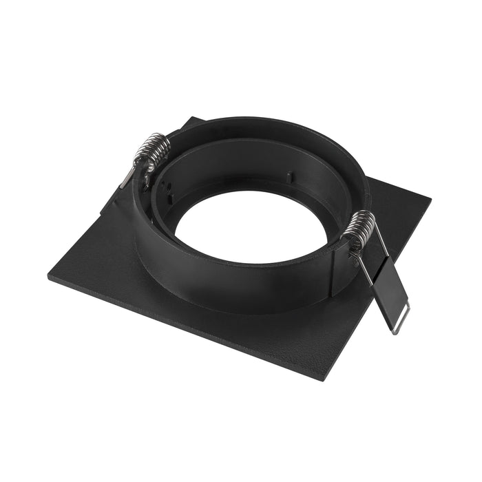 Back view product picture of SLV NEW TRIA® 95, ceiling installation ring, L: 11 W: 11 H: 2.6 cm, IP 20, black