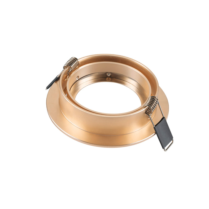 Back view product picture of SLV NEW TRIA® 95, ceiling installation ring, D: 11 H: 2.6 cm, IP 20, rose gold
