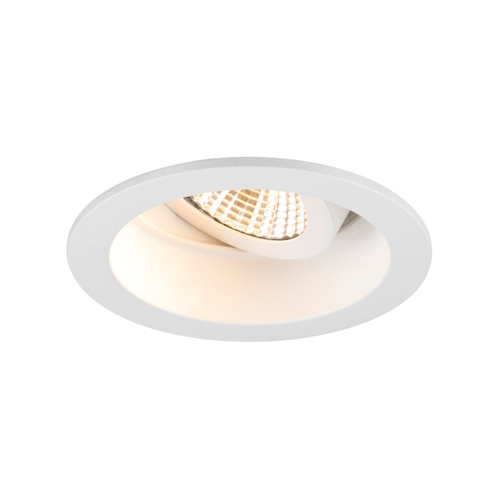 Bottom view product picture of SLV NEW TRIA® 68, ceiling installation ring, recessed, D: 8.2 H: 4.4 cm, IP 20, white