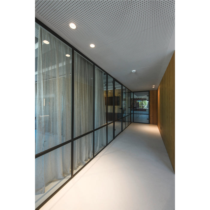 Ambient picture of SLV NEW TRIA® 95, ceiling installation ring, recessed, D: 10.3 H: 5.5 cm, IP 20, white